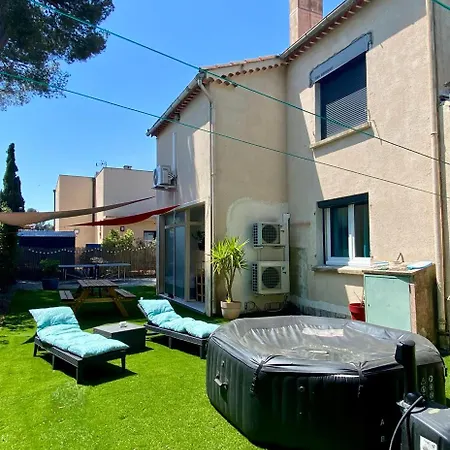 Ferienhaus Maison Chaleureuse Avec Spa Et Jardin Privatif *